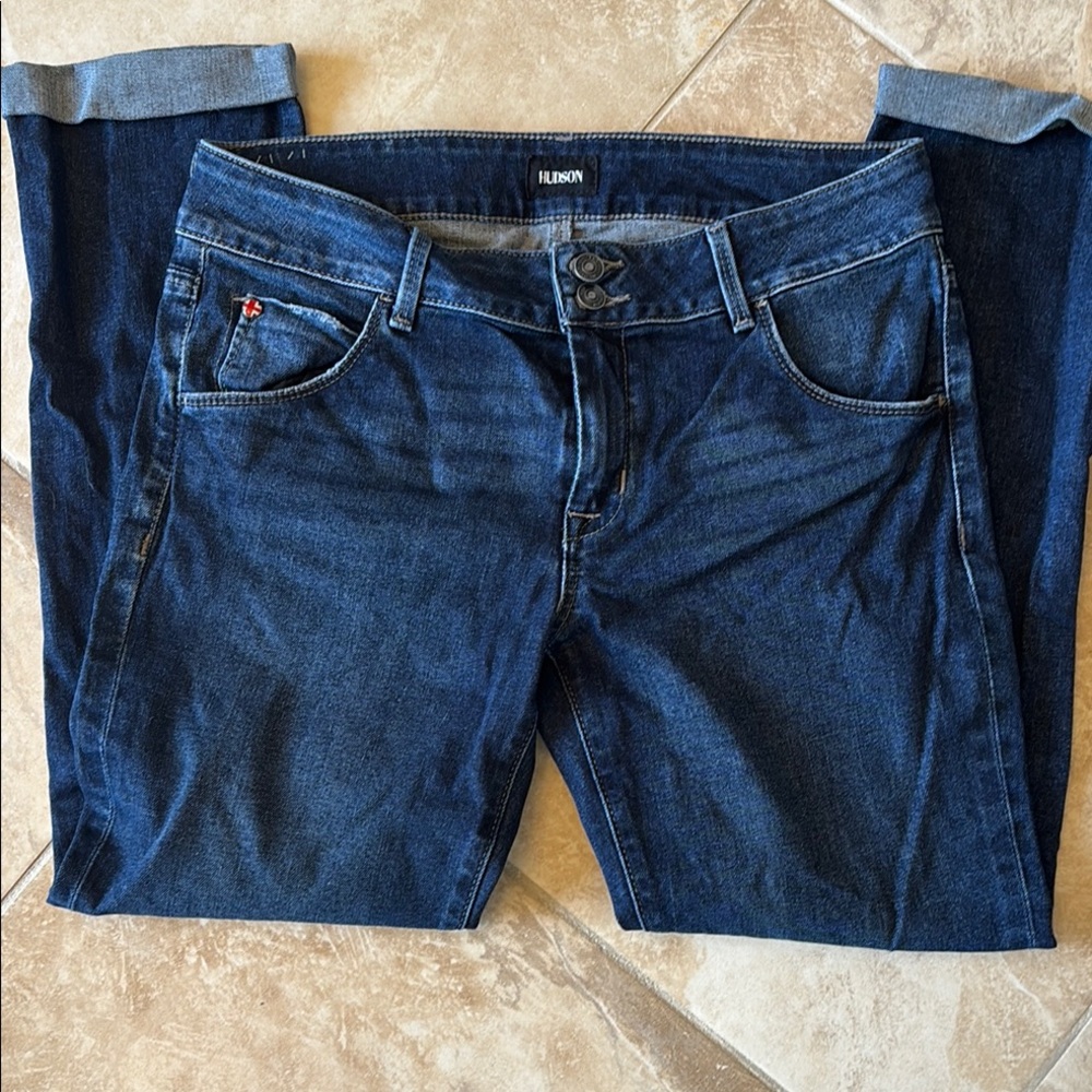 Hudson Collin Midrise crop Jean